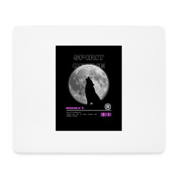 Spirit of the wild - Mousepad (Querformat) - Weiß - Vorne