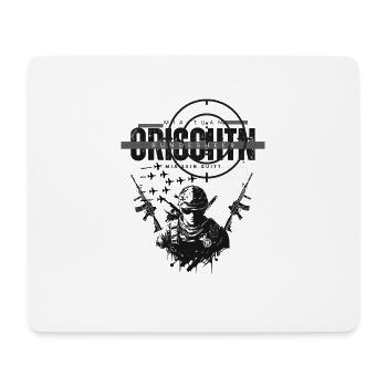 Creating peace - disarmament now! Orischtn - Mouse Pad (horizontal) - white - Front