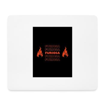 FURIOSA - Tapis de souris (format paysage) - blanc - Devant
