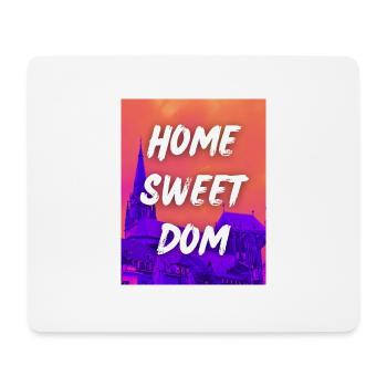 Home Sweet Dom - Aachener Dom -Ort der Geschichte - Mousepad (Querformat) - Weiß - Vorne