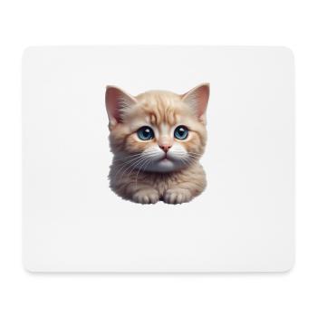 Cute little kitten - Mouse Pad (horizontal) - white - Front