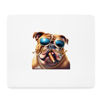 be cool - Mousepad (Querformat) - Weiß - Vorne