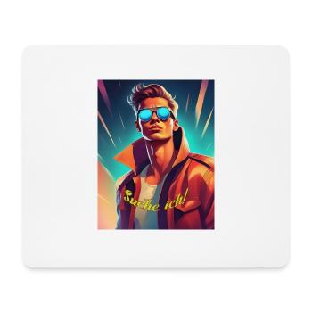 Typ - Mousepad (Querformat) - Weiß - Vorne