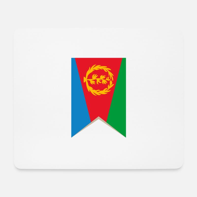 Eritrea Erey - Mousepad (Querformat) - Weiß