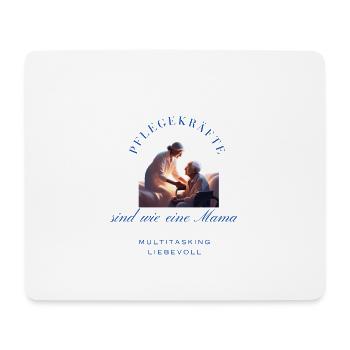 Infirmières - Tapis de souris (format paysage) - blanc - Devant