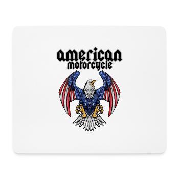 American Motorcycle - Mouse Pad (horizontal) - white - Front