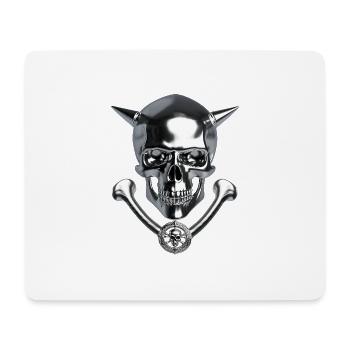 Le godillot du diable - Tapis de souris (format paysage) - blanc - Devant