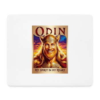Odin. - Mousepad (Querformat) - Weiß - Vorne