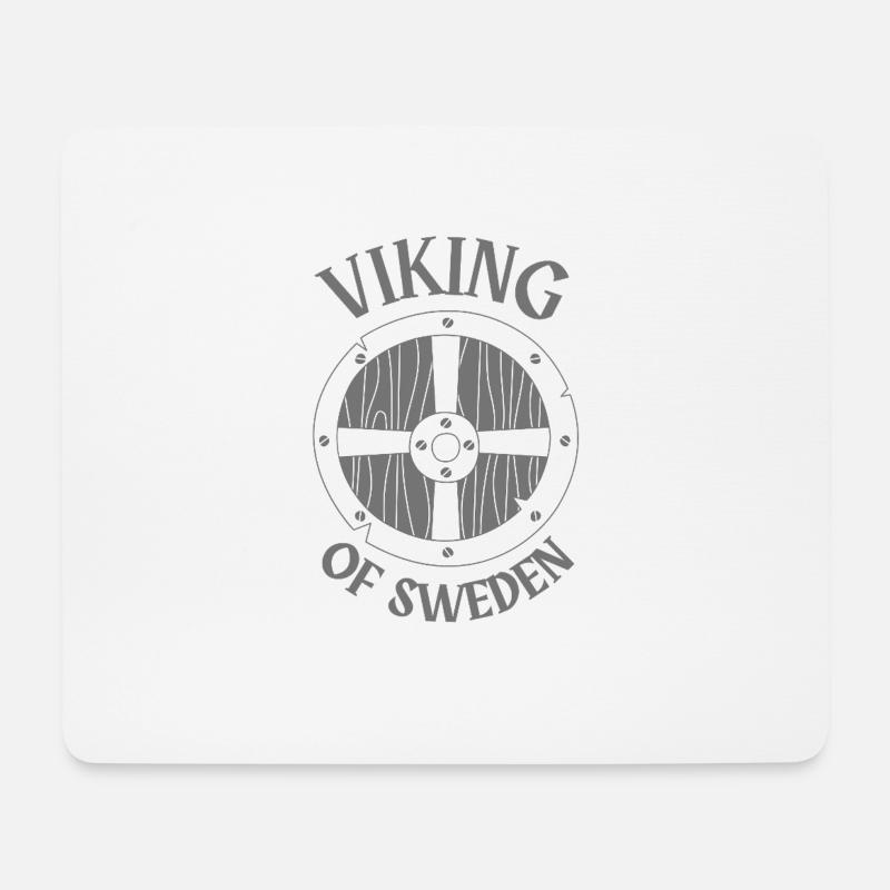 Viking of Sweden - Mousepad (Querformat) - Weiß