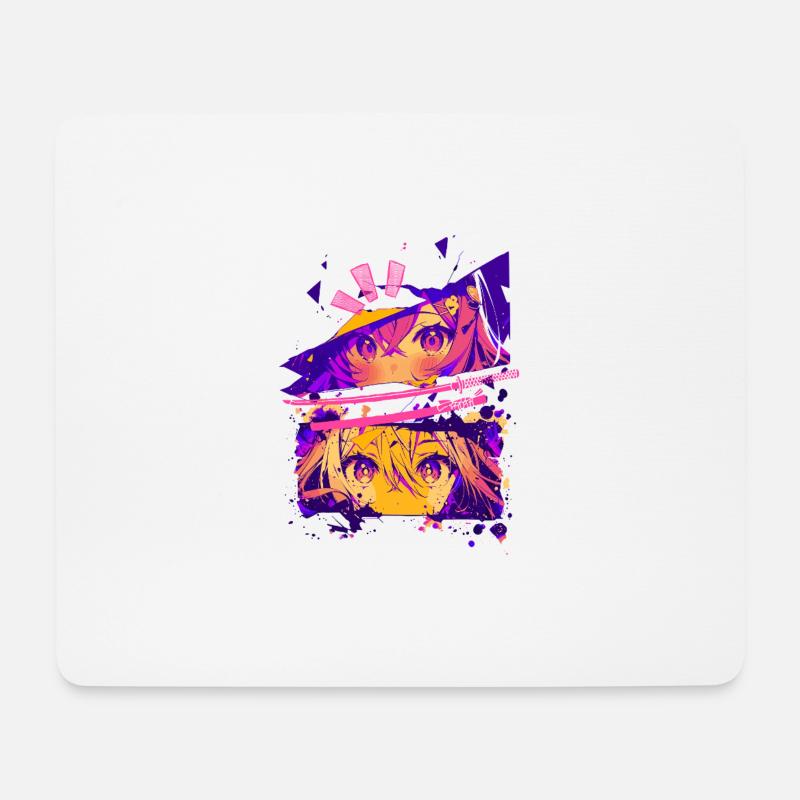 AnimeLover - Mousepad (Querformat) - Weiß
