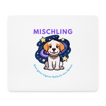 Mischling Design 3 - Mousepad (Querformat) - Weiß - Vorne