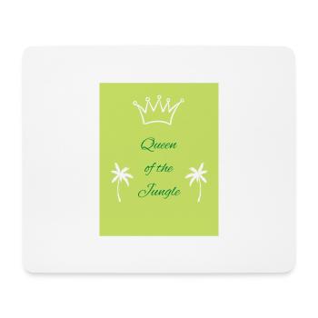 Dschungel-Königin - Mousepad (Querformat) - Weiß - Vorne