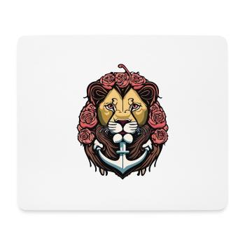 Loewe Anchor Roses - Mouse Pad (horizontal) - white - Front