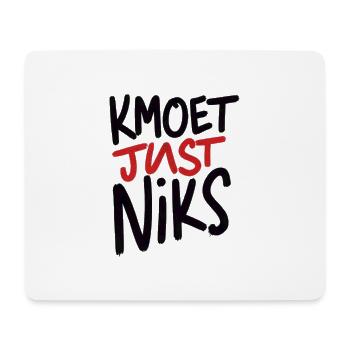 Just Niks Graffiti Red Black - Mouse Pad (horizontal) - white - Front