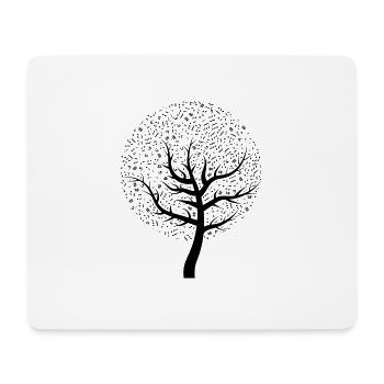 Limited Edition Musique - Partitions - Tapis de souris (format paysage) - blanc - Devant