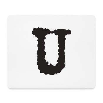U - Mouse Pad (horizontal) - white - Front
