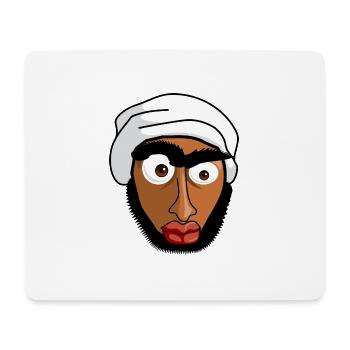 muslim - Mousepad (Querformat) - Weiß - Vorne