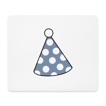 Birthday Hat Party Celebrate Birthday Party Hat - Mouse Pad (horizontal) - white - Front