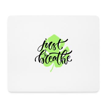 Yoga - Tapis de souris (format paysage) - blanc - Devant