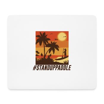 SUP - Mousepad (Querformat) - Weiß - Vorne