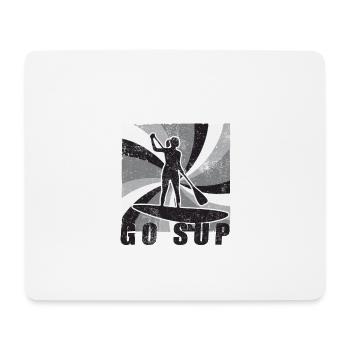 SOUPER - Tapis de souris (format paysage) - blanc - Devant