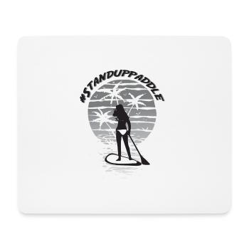 SUP - Mousepad (Querformat) - Weiß - Vorne
