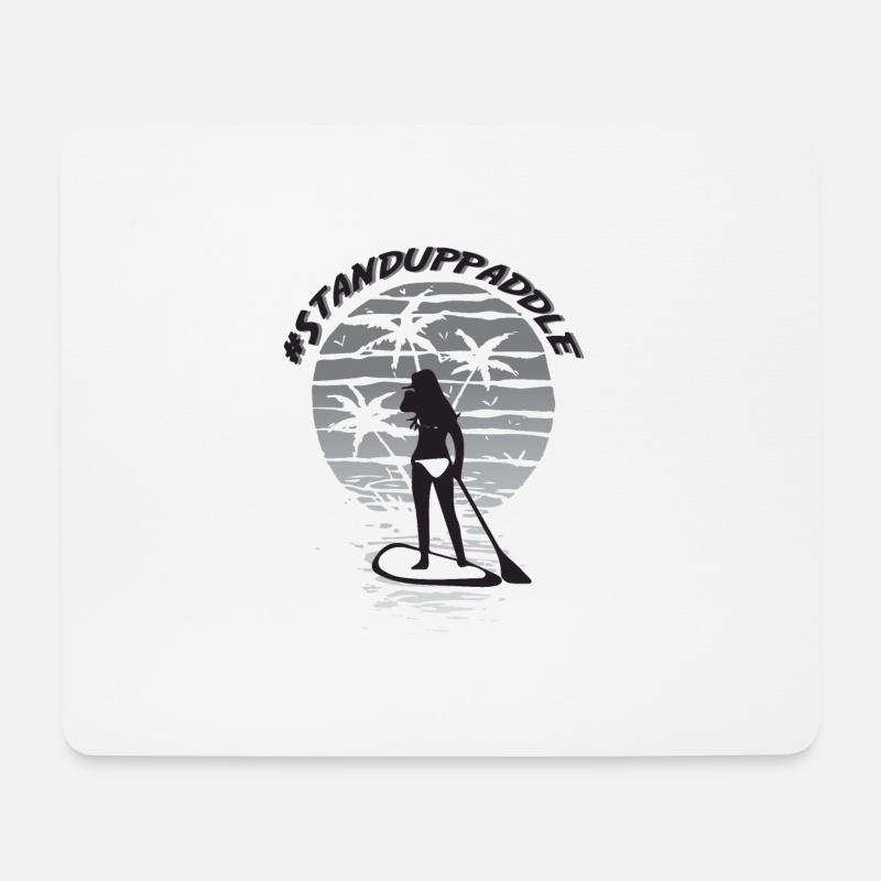 SUP - Mousepad (Querformat) - Weiß