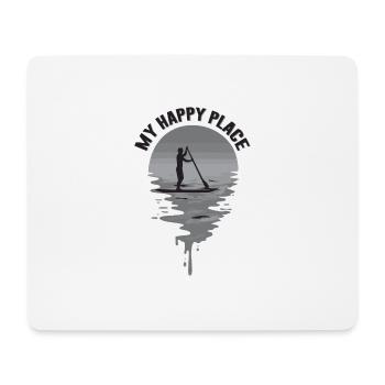 SOUPER - Tapis de souris (format paysage) - blanc - Devant