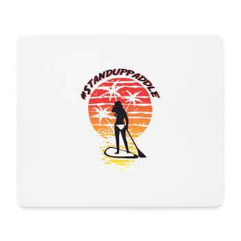 SUP - Mousepad (Querformat) - Weiß - Vorne