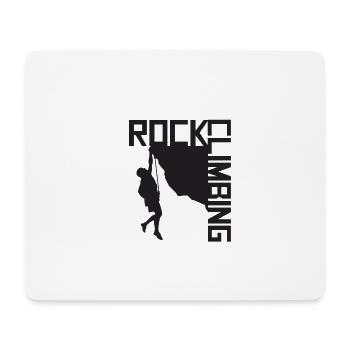 Varappe - Tapis de souris (format paysage) - blanc - Devant