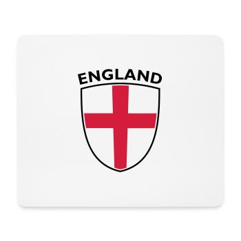 SHIELD ENGLAND ST GEORGES CROSS - Mouse Pad (horizontal) - white - Front