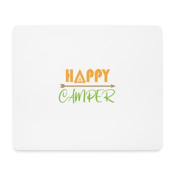 Camping-car camping-car heureux - Tapis de souris (format paysage) - blanc - Devant