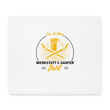 KFZ Mechaniker Schrauber Mechatroniker Geschenk - Mousepad (Querformat) - Weiß - Vorne