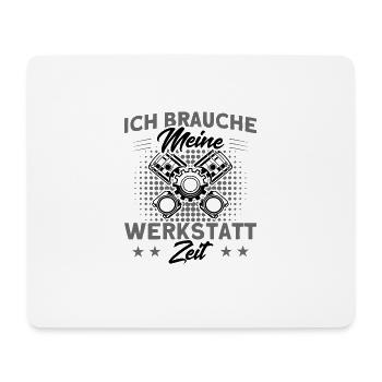 KFZ Mechaniker Schrauber Mechatroniker Geschenk - Mousepad (Querformat) - Weiß - Vorne
