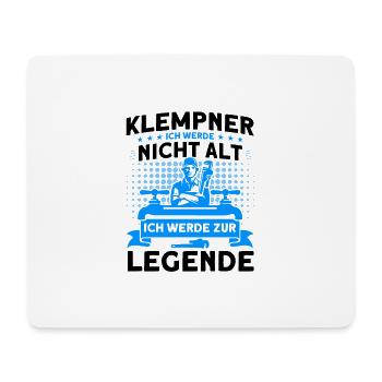 Sanitär Klempner Anlagenmechaniker Geschenk - Mousepad (Querformat) - Weiß - Vorne