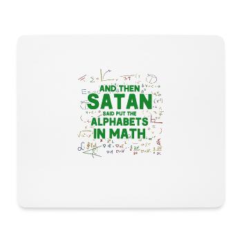 Math Mathematics Science Math Gift - Mouse Pad (horizontal) - white - Front