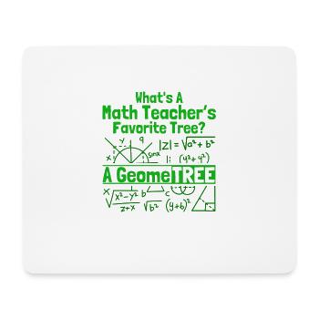 Math Mathematics Science Math Gift - Mouse Pad (horizontal) - white - Front