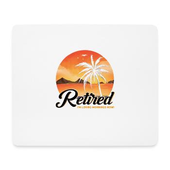 Ruhestand Rente Rentner Rente 2022 Geschenk - Mousepad (Querformat) - Weiß - Vorne