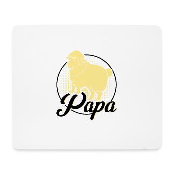 Schafzucht Landwirt Nutztier Schafe Geschenk - Mousepad (Querformat) - Weiß - Vorne