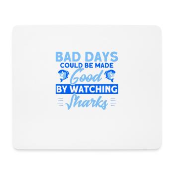 Shark Shark Lover Shark Gift - Mouse Pad (horizontal) - white - Front