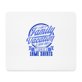 Road Trip Holiday Family Holiday Family Gift - Mouse Pad (horizontal) - white - Front
