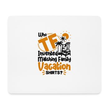 Road Trip Holiday Family Holiday Family Gift - Mouse Pad (horizontal) - white - Front