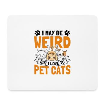Cats Cat Owner Pet Animals Gift - Mouse Pad (horizontal) - white - Front