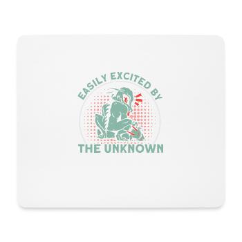 Cryptozoology Kryptoide Monster Nerd Gift - Mouse Pad (horizontal) - white - Front