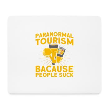Maison hantée Ghost Hunter Ghost Hunt Cadeau - Tapis de souris (format paysage) - blanc - Devant