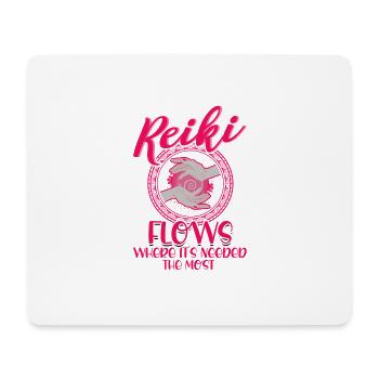 Reiki Symbol Reiki Meister Reiki Kristall Geschenk - Mousepad (Querformat) - Weiß - Vorne