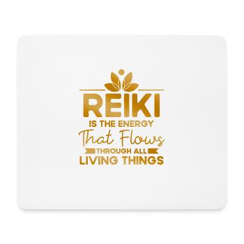 Reiki Symbol Reiki Meister Reiki Kristall Geschenk - Mousepad (Querformat) - Weiß - Vorne