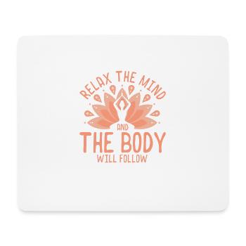 Reiki Symbol Reiki Meister Reiki Kristall Geschenk - Mousepad (Querformat) - Weiß - Vorne