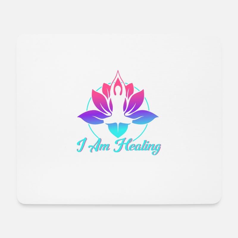 Reiki Symbol Reiki Meister Reiki Kristall Geschenk - Mousepad (Querformat) - Weiß