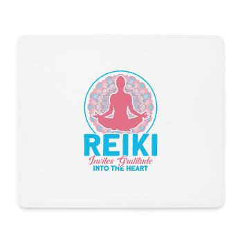 Reiki Symbol Reiki Meister Reiki Kristall Geschenk - Mousepad (Querformat) - Weiß - Vorne